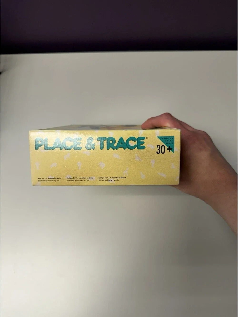 Vintage Place & Trace Puzzle Stencil Set Discovery Toys Complete 1980s/1990s